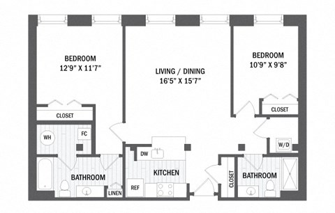 B1 Floor Plan at Windsor Radio Factory, Massachusetts, 02176